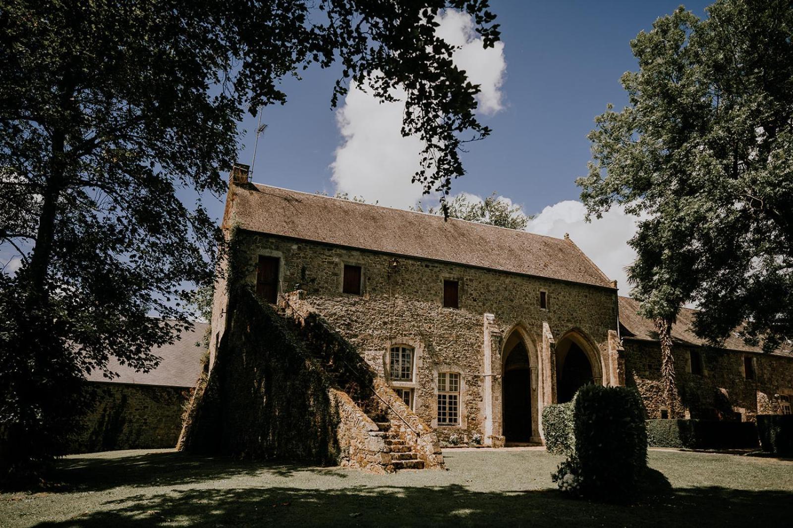 Bed and Breakfast Abbaye De Blanchelande Neufmesnil Екстер'єр фото